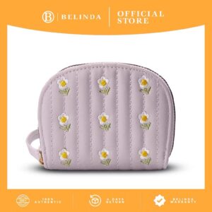 Wallets for Women, Leather Floral RFID Blocking Small Bifold Wallet