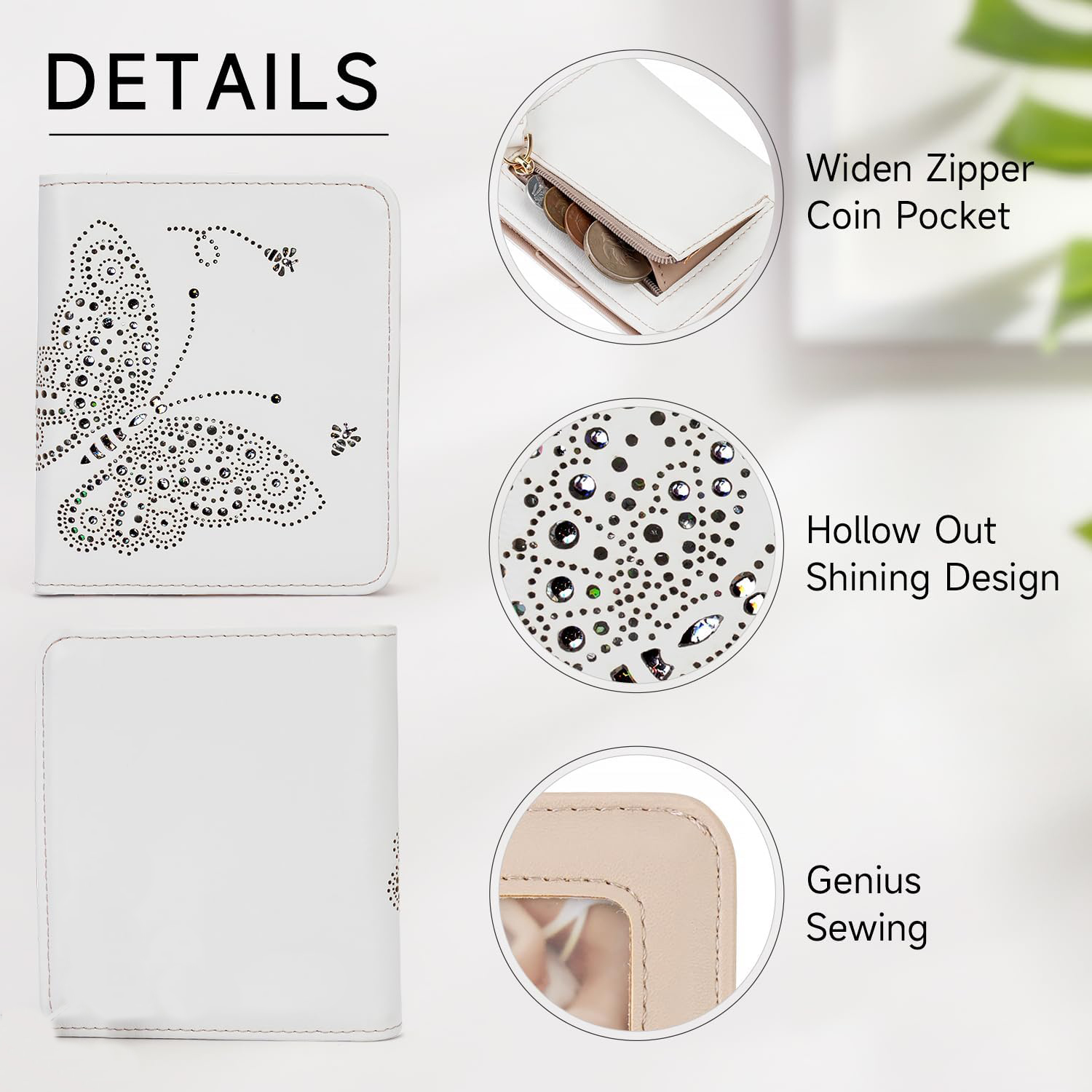 Small RFID Wallet Women Ultra Thin Slim Womens Wallet Mini Compact Bifold Pocket Ladies Wallets for Women - Image 6