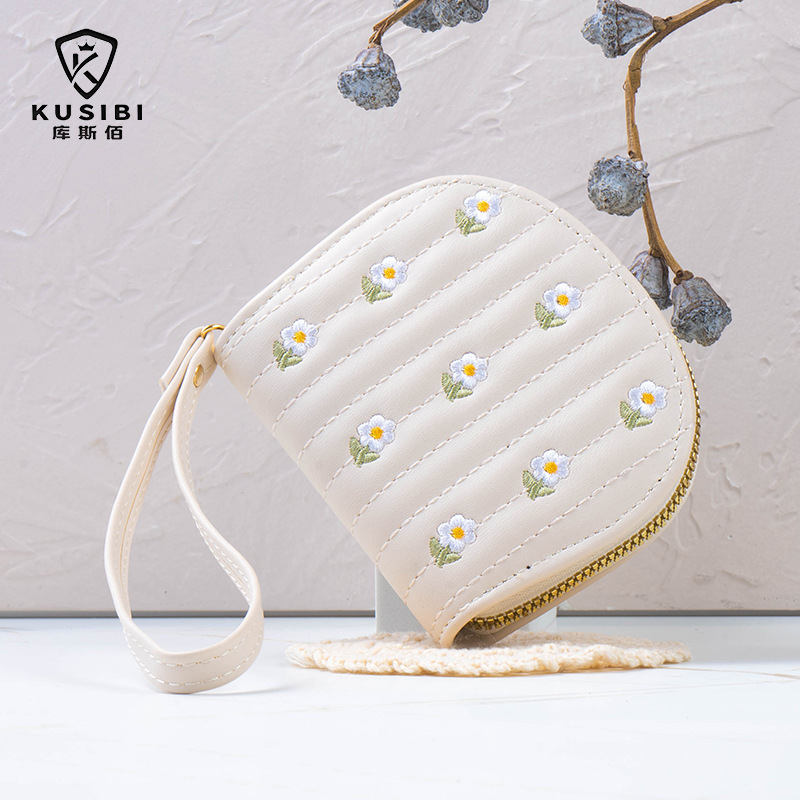 Wallets for Women, Leather Floral RFID Blocking Small Bifold Wallet - Image 12