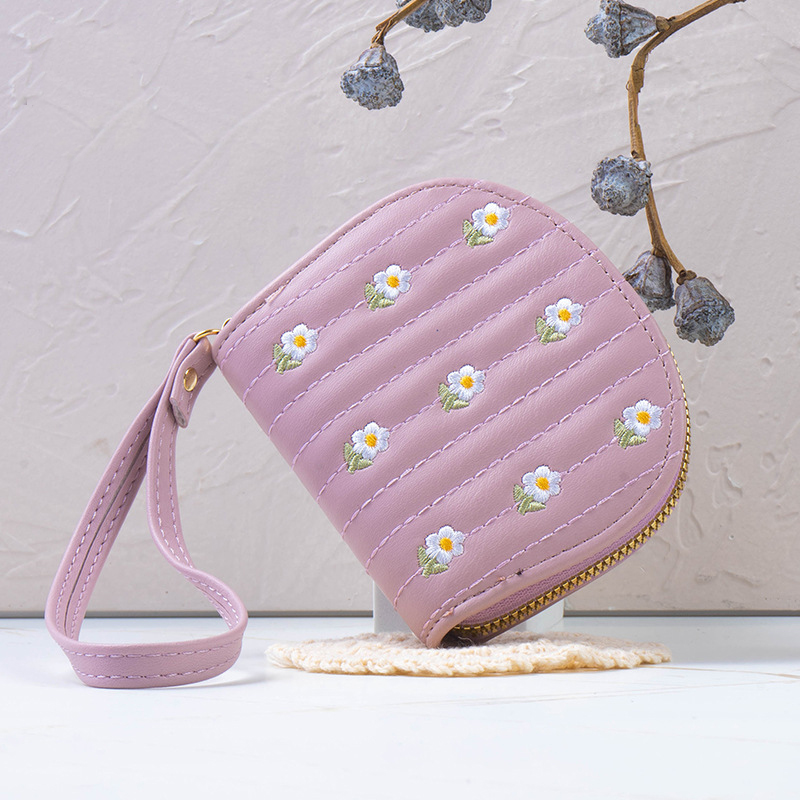 Wallets for Women, Leather Floral RFID Blocking Small Bifold Wallet - Image 5